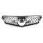 1-PIN Front Grill Chrome Silver 07-14 Facelift st for Mercedes Benz C class W204