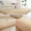 Household modern bedroom polyester shiny shaggy cashmere rug
