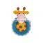 Yarncrafts Giraffe Home Decoration Use Yarn Hand Crocheted Handcraft Art Wall Hanging