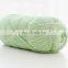 Soft acrylic and nylon blended crocheting yarn for baby