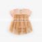 New Design Newborn Baby Girl Clothes Summer Short Sleeve Princess Romper Dresses Baby Girl Clothes