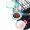 New Design Single Pet Bowl Cage Hanging Food Water Feeder Dog Bowl