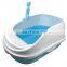 Durable big self-cleaning cat litter box large cat sand box