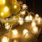 Premium quality Christmas outdoor pom pom led string light for Christmas Decorative