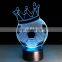 7 Colors Change 3D LED Night Light Football Helmet Touch Sensor USB Table Lamp Home Decor Kids Gift
