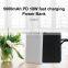 5000mAh Quick Charging Power Bank with a grade li-polymer battery Automatically Start Charging Power Bank