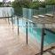 Customized swimming pool glass fences with aluminum post