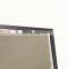 Black metal frame  full length floor free stand mirror