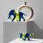 Nordic Style Creative Resin Splash-Color Elephant Decoration Colorful Animal As Furnishing Craft Ornaments For Home Decor