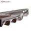 S class w222 S63 S65 carbon fiber diffuser  with customer feedback for S63 S65 to B style carbon diffuser with exhaust tips