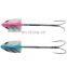 Yajie High quality 3D fish eye hookLuminous lead head   fhising lure lures  bait lures