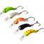 10pcs /set 3.7cm/1.5g  Single hook minnow set Swimbait Carp Fishing Lures