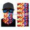 In stock wholesale oem multi colors fabric custom logo cotton polyester headwear paisley neck gaiter bandana