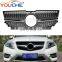 Diamond Radiator Style Front Grille Mesh Hood for Mercedes GLK Class X204 2012-2015 ABS Grill