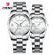 CHENXI 003A Lover's Fashion&Casual Stainless Steel Band Watch Japan Quartz Simple Style