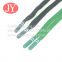 rubber painting plastic shoelace aglet transfer shoelace cord ends shoe string manufacturer