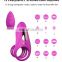 Soft Silicone Remote Control Wireless Penis Cock Ring Sexy Toys Clitoris Stimulator Sex Toys for Couples Men male