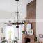Living room lamp bedroom dining room candle lamps French European luxury home crystal chandelier