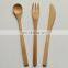 Hot Sale Eco-friendly Reusable Modern Style Bamboo Tableware Bamboo Spoon/Knife/Fork