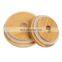 Eco-friendly Natural Bamboo Mason Jar Lids for Can with Straw Hole