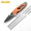 New Aluminum alloy Orange Handle Outdoor Multifunctional Folding Pocket Camping Self-defense Knife