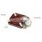 Custom Logo Wood MDF outdoor standup square wooden ashtray stainless steel cigar cutter luxury set