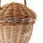 Wicker Acorn Christmas decor Rattan Basket with Handle, Cheapest Cute Wicker Bag Kids Toys Wholesale Supplier