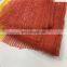 100% virgin HDPE material orange barrier warning net safety fence for road construction alert net