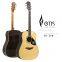 Wholesale OTIS brand Martin-D shape body spruce single solid top 6 strings acoustic guitar