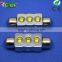 Brightness Festoon canbus 42mm 15w LED License Plate Lamp for Car auto led light