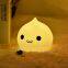 Kinderlampe - Dumpling-Licht, kawaii Wassertropfen-Silikon-Nachtlicht, batteriebetriebene Tier-Nachtlichter für Babys, Kleinkinder und Jugendliche in Schlafzimmern