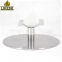 Revolving Chair Leg in Brushed Stainless Steel Round Arm Furniture Legs No reviews yet