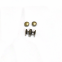 14MM green ancient ordinary double-sided impact button magnetic button