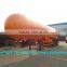 Biggest capcity 59.52 m3 lpg tanker trailer, tri-axle lpg propane transport semi trailer on sale in Nigeria