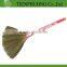 cleaning grass broom with decoration handle/garden broom