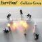 2016 Christmas design Flameless LED candles with 6 keys remote