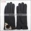 ladies black woolen hand gloves spring thin hand gloves