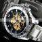 Analogue Steel Shenhua Skeleton Watch Sports Mechanical WM408