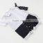 Japanese wholesale products high quality baby boys dress clothes coverall rompers with tie hot selling in japan