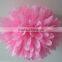 Wholesale Pom Poms Garden Decoration Tissue Paper Pom Poms for Christmas Holiday Wedding Baby Shower Kids Party