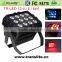 12pcs RGBWA+UV LED BATTERY POWERED &WIRELESS DMX UPLIGHT