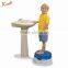 PM3328 2015 China Plastic Baby Assistant Potty Trainer With Stepstool for Promotion