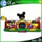 Hot sale party mickey mouse playground learning park mickey park inflatable for kids