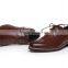 Breathable man genuine leather oxford shoes