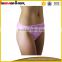 Outdoor travelling low waist non woven eco disposable panties for women