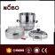 energy stainless steel steamer pot with 4 layer