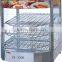 stainless steel display food warmers showcase FW-3P