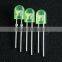 F5 Straw Hat LED Diodes Utra Bright 4.8mm Short Lead Red Green Blue Yellow Orange Pink Purple White Warm White