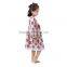 New Fashion Kids Girl Cottton Long Sleeve Floral Party Dress