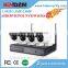 shenzhenc cctv camera facotry Economic 2.4GHz Wifi IP Camera 4CH Outdoor CCTV Wireless nvr Kits 960p